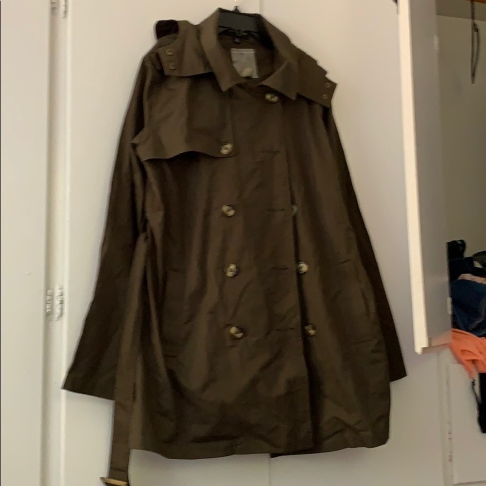 All weather utility jacket with hood